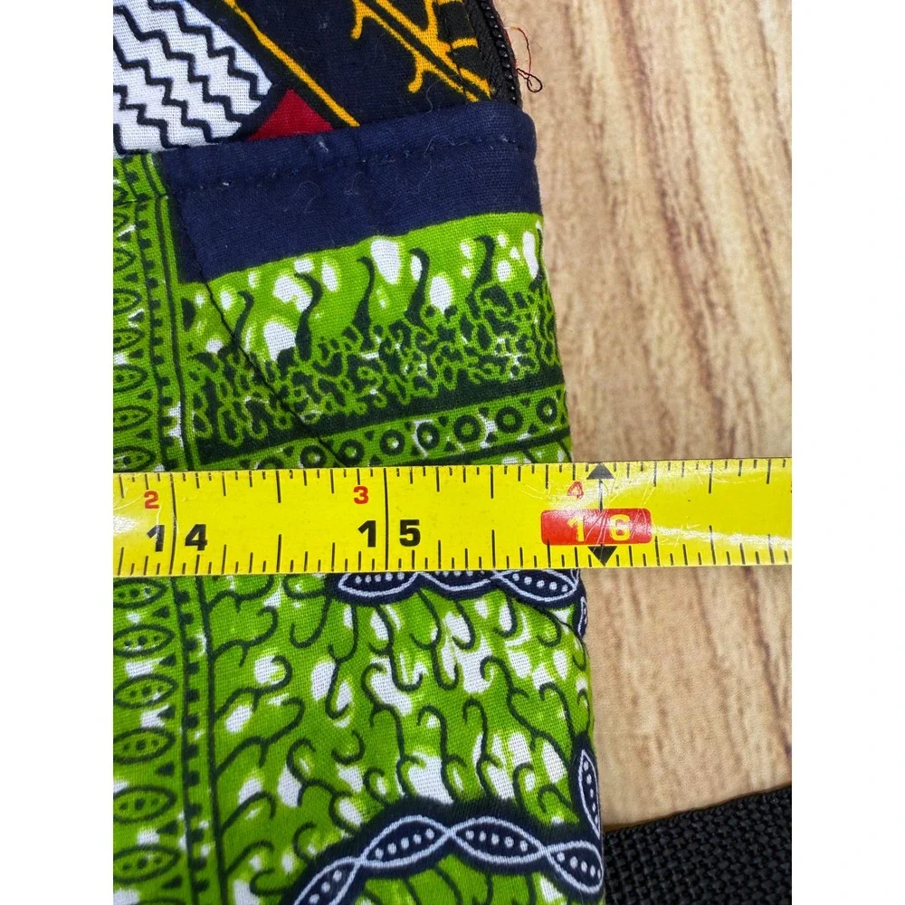Handmade backpack features